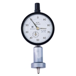 Mitutoyo Dial Indicator Depth Gage 0-10mm, ball pt, Round base Ø25mm