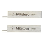 Mitutoyo Half Round Jaws for Gage Blocks, 2mm