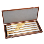 Mitutoyo Square Metric Long Block Set, 8 Blocks