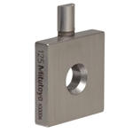 Mitutoyo Half Round Jaw for Square Gage Blocks, 0.125"