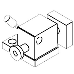 Metkon Left Vise Clamping Assembly for METACUT 302