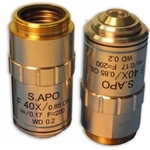 Semi APO Plan F40x Oil Microscope Objective