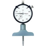 Mitutoyo Dial Indicator Depth Gage 0-8", 2.5 Inch Base, 1 Inch Stroke