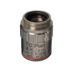 TC Planachromat Infinity Corrected 4x Microscope Objective