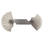 Mitutoyo Radius Gage 1/32" - 17/64" 186-103
