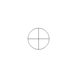 Cross-Line Reticle MA284