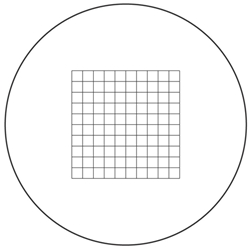 Meiji Eyepiece Micrometer Grid