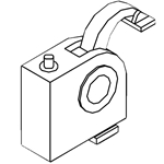 Metkon Vertical Clamping Device with Clamping Shoe for Abrasive Cutting Machines