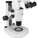 Common Main Objective Stereo Zoom Microscope 8x-80x on Lighted Stand