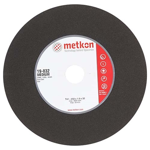 Abrasive cut off shop wheel