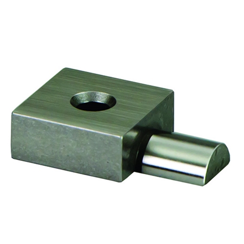 Mitutoyo Half Round Jaw for Square Gage Blocks, 0.25"