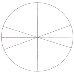 KR307 30 & 60 degree increment reticle