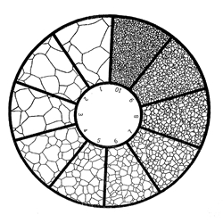 KR808K Grain Counting Reticle