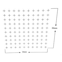 KR856 point cross reticle