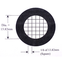 KR832 Howard mold counting reticle.
