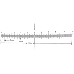 Ruler reticle