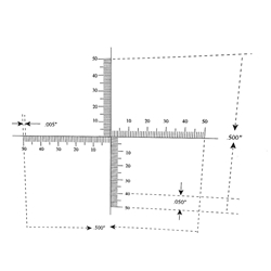 Pinwheel reticle