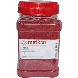 Metkon BAK-R Hot Mounting Resin 29-002 29-002/10 29-002/20