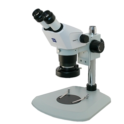 Zeiss Stemi 305 Stereo Zoom Microscope on Post Stand