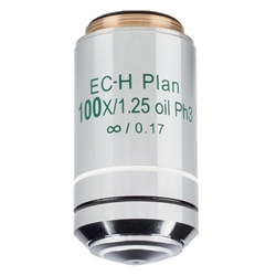 Phase Contrast 100x Microscope Objective Lens