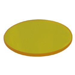 32mm yellow Glass Microscope Filter