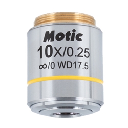 Motic Metallurgical 10x lens