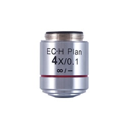 EC-H Plan Achromat 4x Microscope Objective Lens