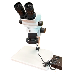 Fein Optic FZ6B-SLK Binocular Stereo Zoom Microscope on Post Stand