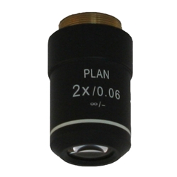 Plan Achromat 2x Microscope Objective Lens