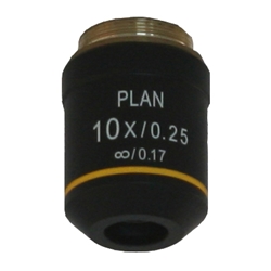 Plan Achromat 10x Microscope Objective Lens