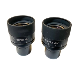 10x Eyepieces for Olympus SZ and SZX microscopes.