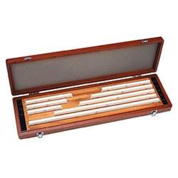 Mitutoyo Rectangular CERA Metric Gage Long Block Set, 125-500mm