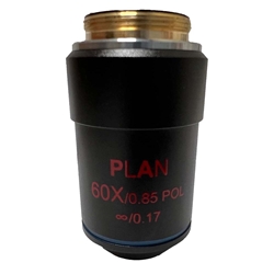 60x Polarizing Microscope Objective