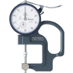 Mitutoyo 7313A reverse anvil lens thickness gage.