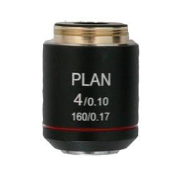 Plan Achromat 4x Microscope Objective Lens