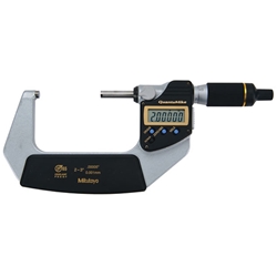 Mitutoyo 293-182-30 QuantuMike coolant-proof micrometer.