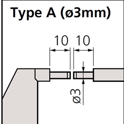 Metrica 44063 Micromètre dextérieur 50/75 mm 