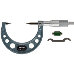 Mitutoyo 112-238 Vernier Point Micrometer 1-2"