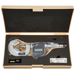 Mitutoyo 314-252-30 Digimatic V-Anvil Micrometer 10-25mm 3 Flutes Cutting Head