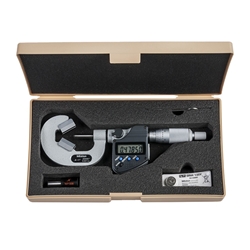 Mitutoyo 314-352-30 Digimatic V-Anvil Micrometer 0.4-1" / 10.16-25.4mm 3 Flutes Cutting Head