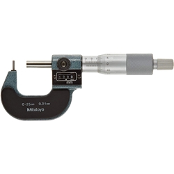 Mitutoyo Tube Micrometer 0-25mm with Pin Anvil
