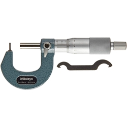 Mitutoyo Tube Micrometer 0-25mm with Pin Anvil