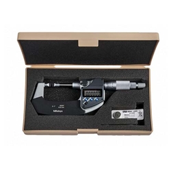 Mitutoyo Digital Blade Micrometer 0-1" / 0-25.4mm with 4mm Carbide Blade
