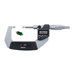 Mitutoyo Digital Blade Micrometer 1-2" / 25.4-50.8mm with 3mm Blade