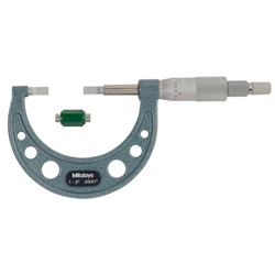 Mitutoyo Vernier Blade Micrometer 1-2" 6.5mm Blade