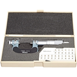 Mitutoyo 126-127 Vernier Screw Thread Micrometer 50-75mm