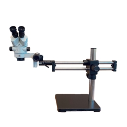 Richter Optica S6-BBSQ Digital Stereo Zoom Microscope on Ball bearing Boom Stand 7-45x