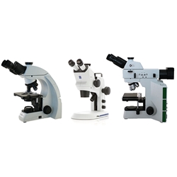 5 different types of microscopes