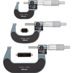 Mitutoyo Digit Outside Micrometer Set 0-75mm