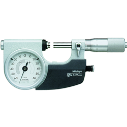 Mitutoyo Digit Indicating Micrometer 0-25mm